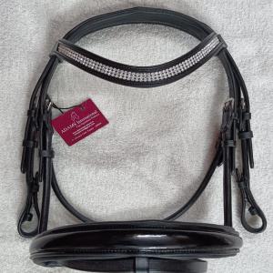 Elegant Rolled Leather Bridle